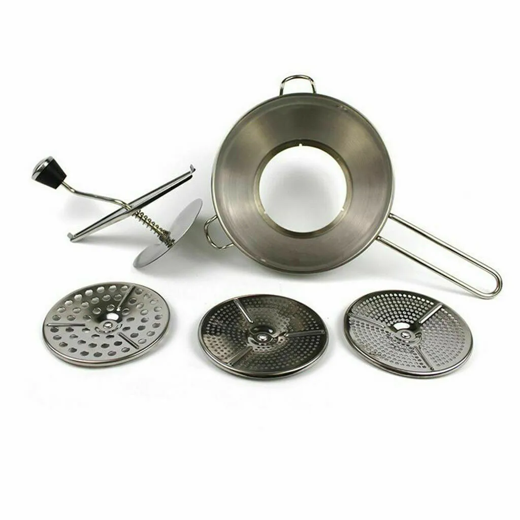 AVANTI Rotary Food Mill   3 Discs Mouli Potato Ricer Vegetable Food Chopper