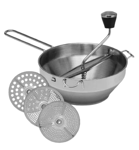 AVANTI Rotary Food Mill   3 Discs Mouli Potato Ricer Vegetable Food Chopper