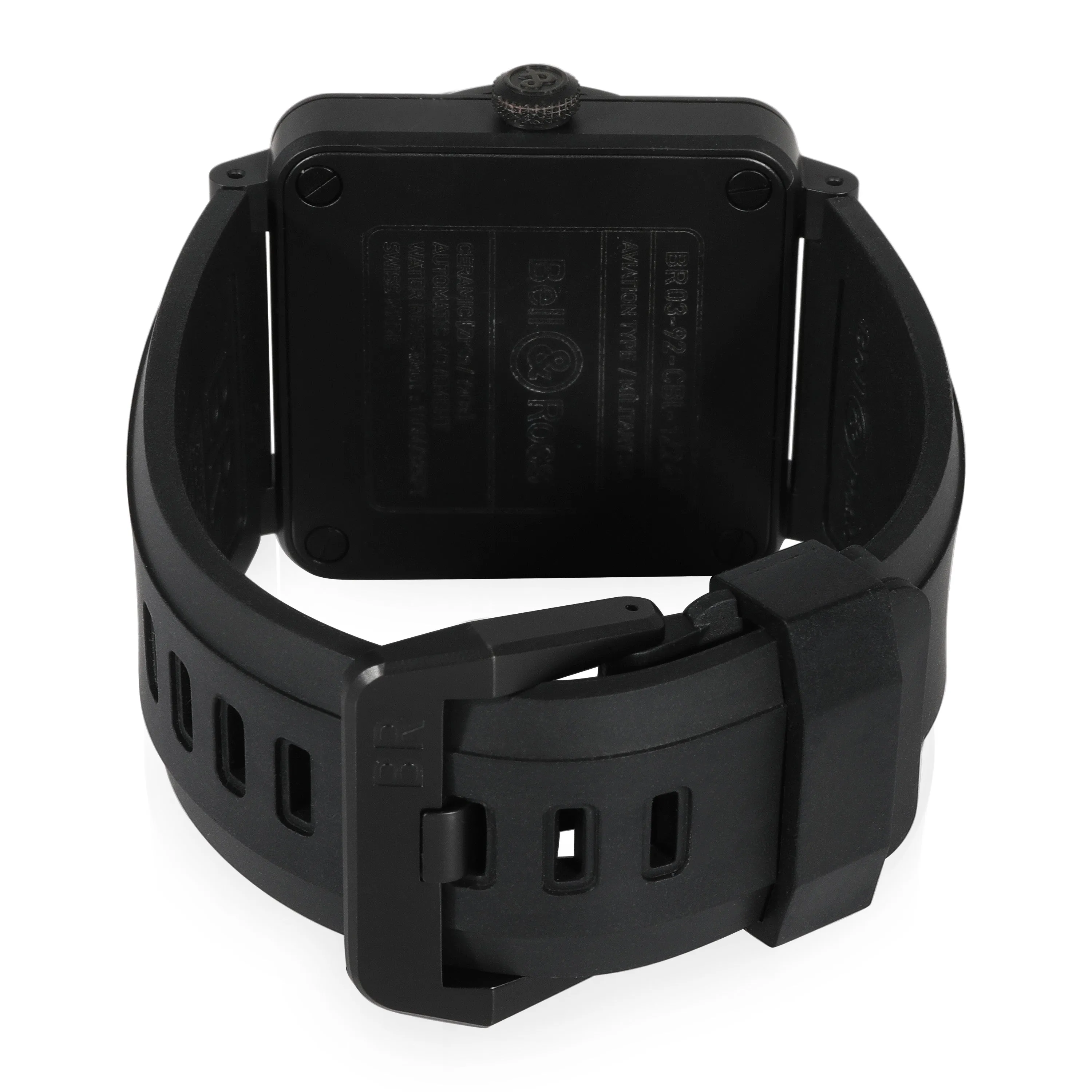 Bell & Ross Military Type BR03-92-MIL Mens Watch in  Ceramic