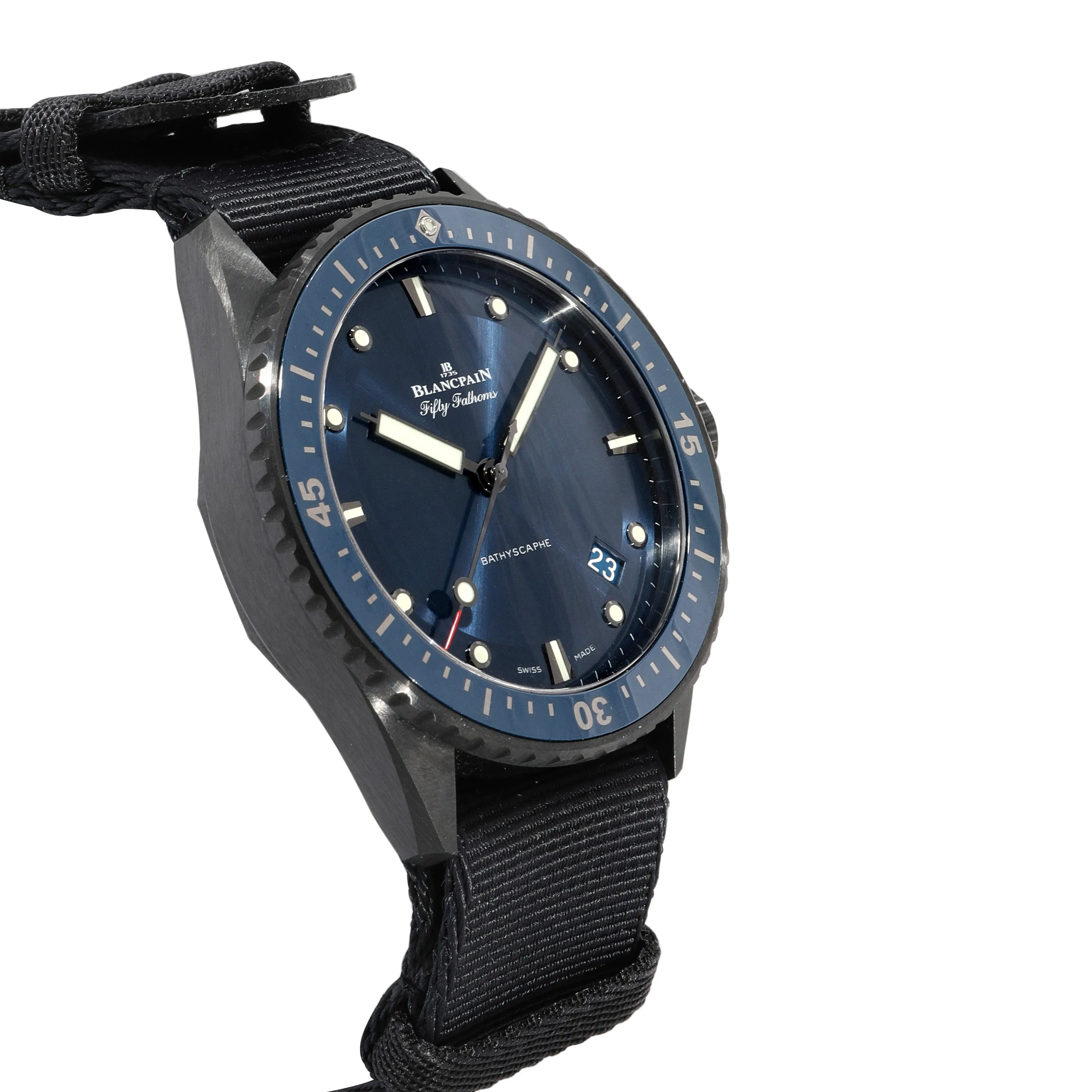 Blancpain Bathyscaphe 5000.0140.NAOA Mens Watch in  Ceramic