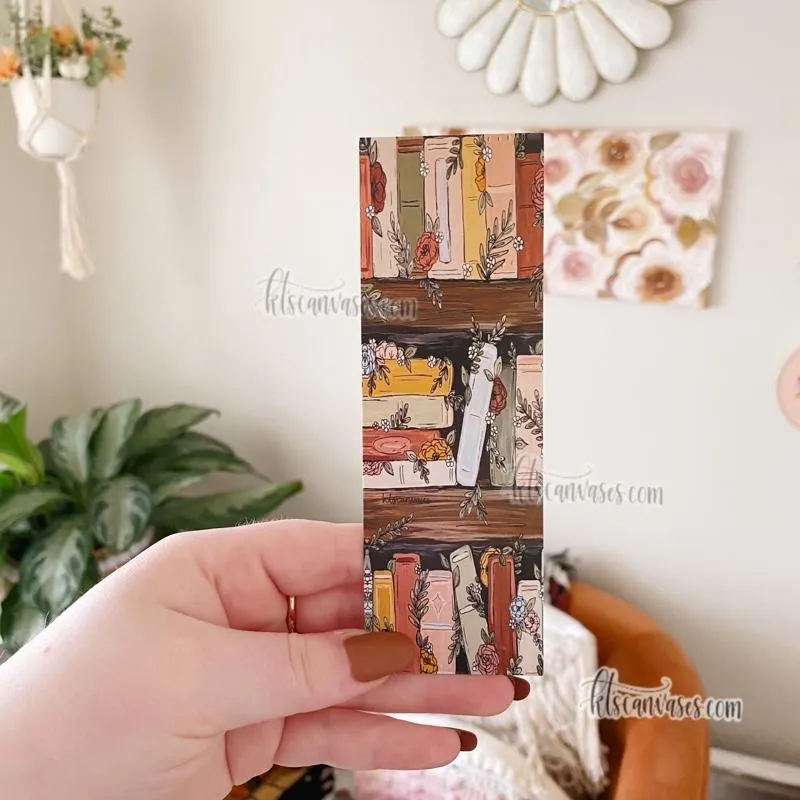 Bookshelf Garden Double Sided Bookmark