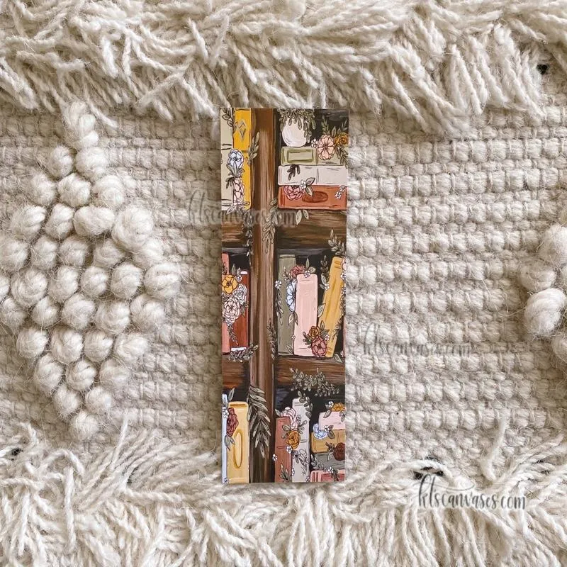 Bookshelf Garden Double Sided Bookmark
