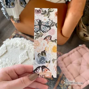 Butterfly Garden Double Sided Bookmark
