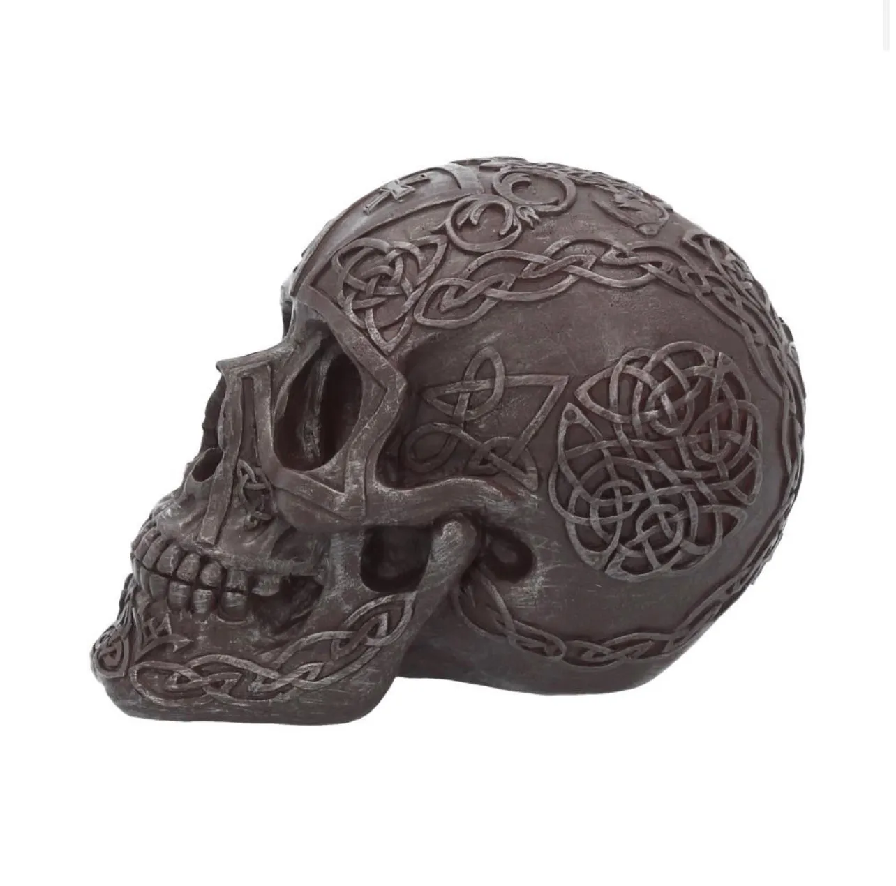 Celtic Iron 16cm Skull