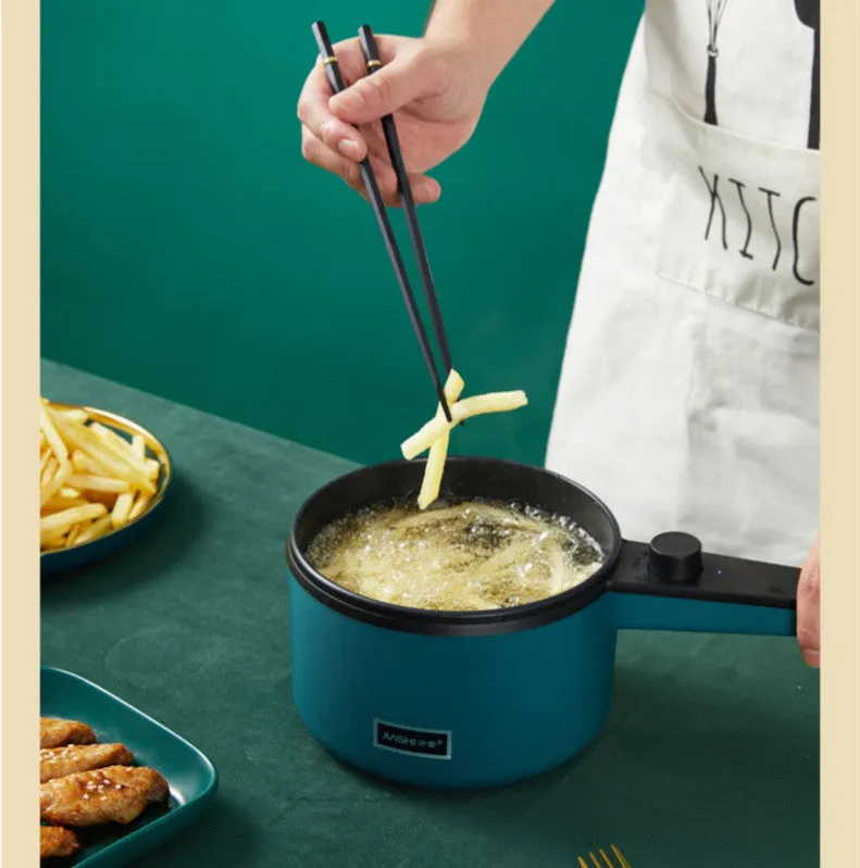 Compact Electric Cooking Pot - Multifunctional Use