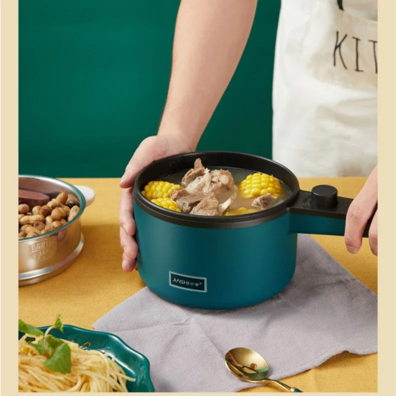 Compact Electric Cooking Pot - Multifunctional Use