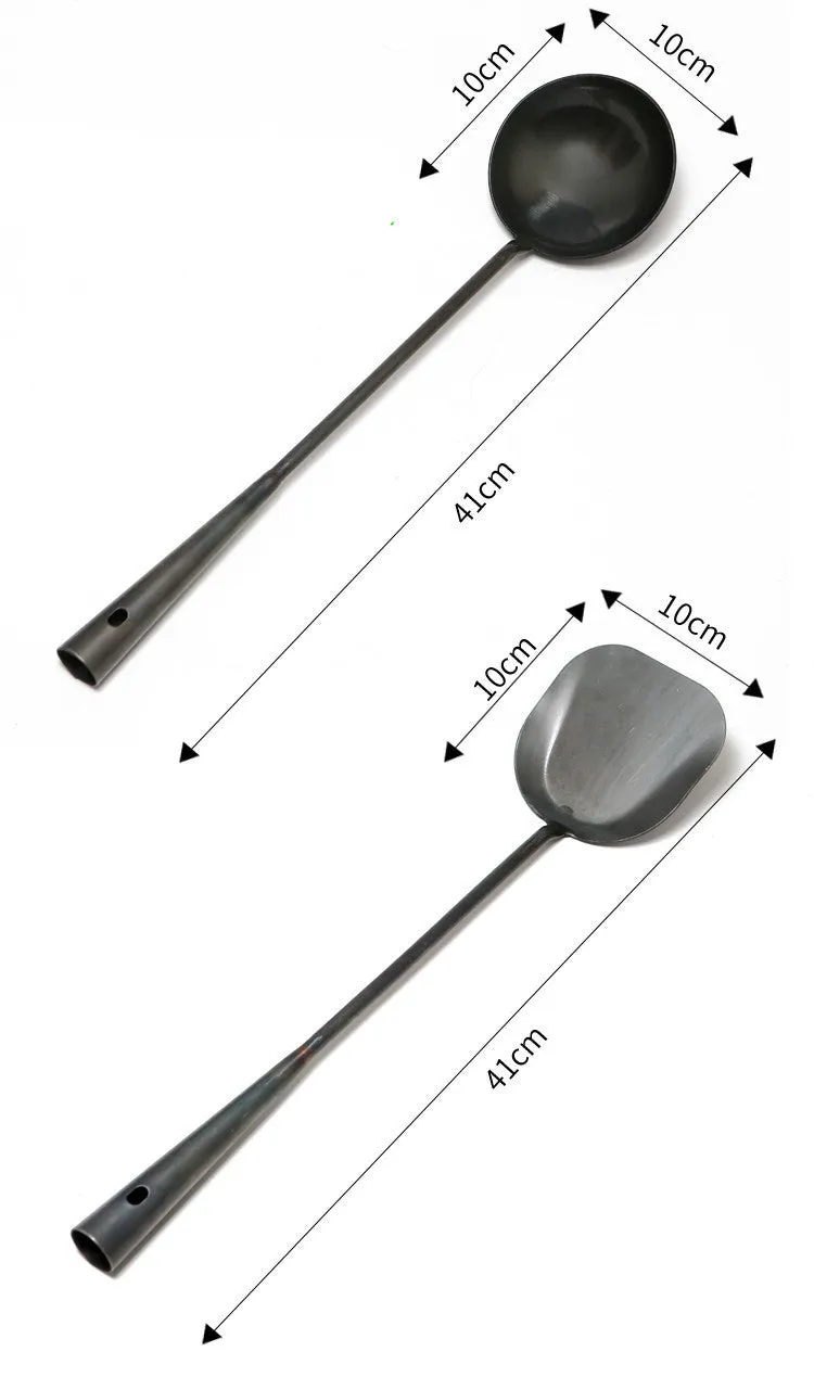 Cooking spatula soup spoon set