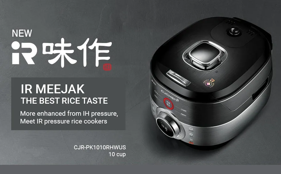 Cuchen Meejak IR Pressure Rice Cooker 10 Cup CJR-PK1010RHW