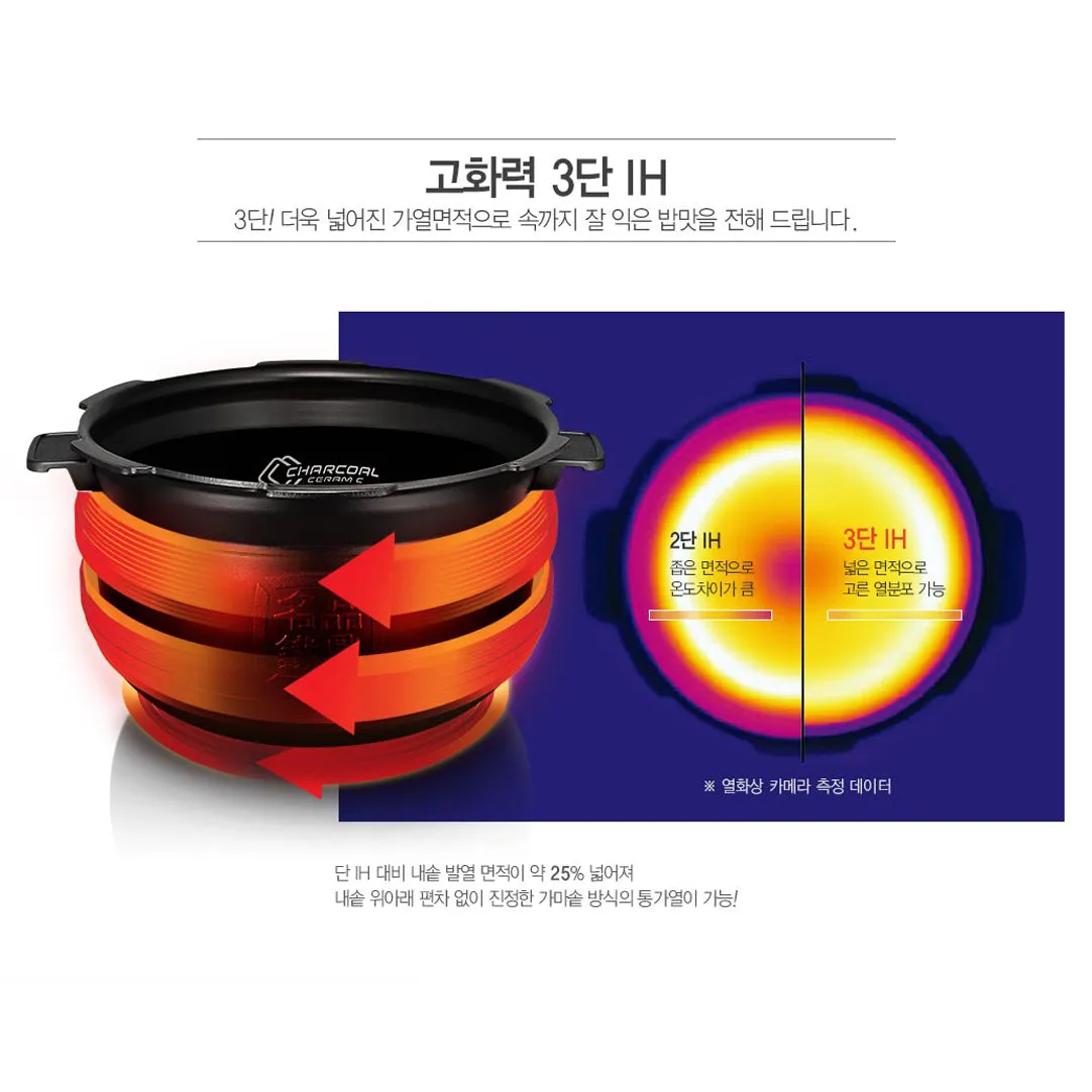 Cuchen Meejak IR Pressure Rice Cooker 10 Cup CJR-PK1010RHW