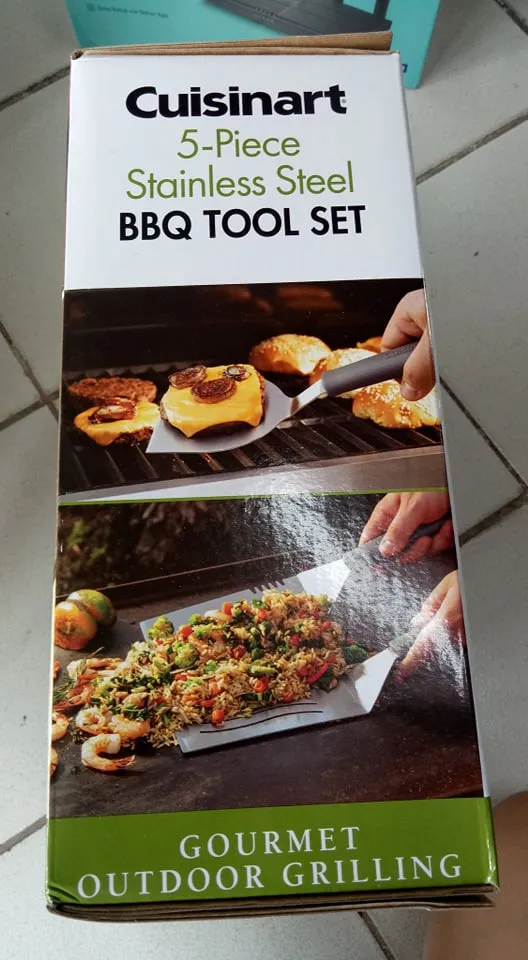 Cuisinart 5-pieces Stainless Steel BBQ Tool Set