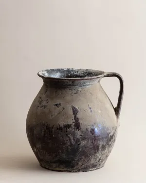 Found Maroon Hungarian Pot
