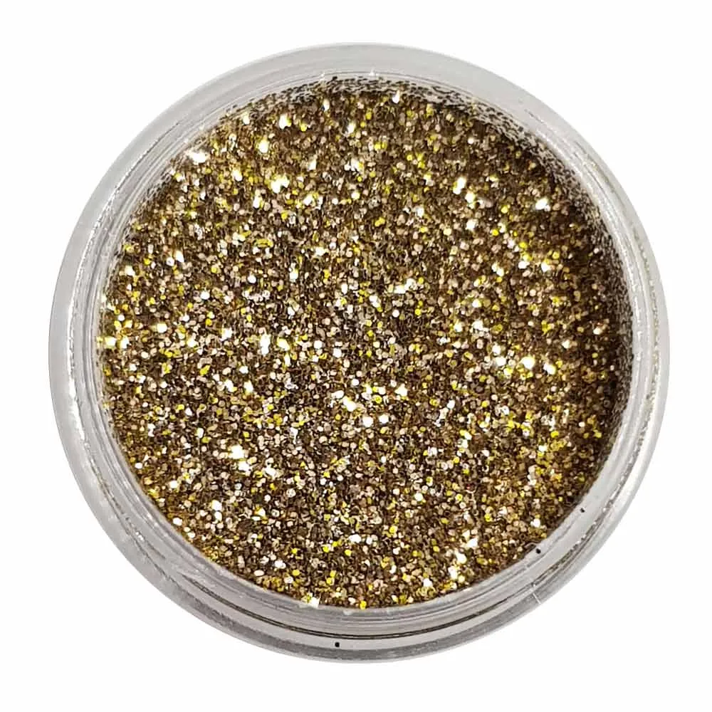 Gold Glitter (Fine Metallic Glitter) - Golden Shadow
