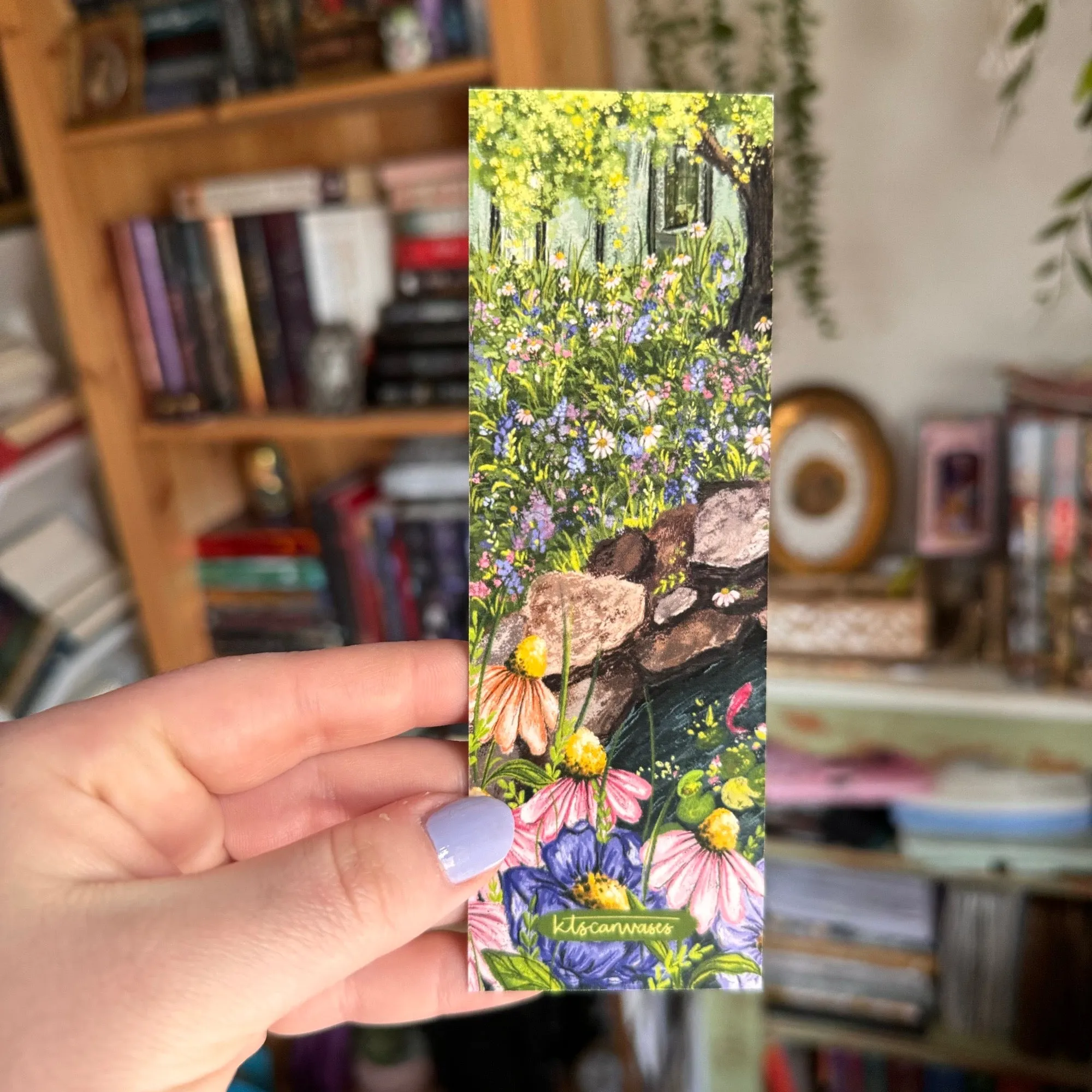 Grandma's Garden Double Sided Bookmark