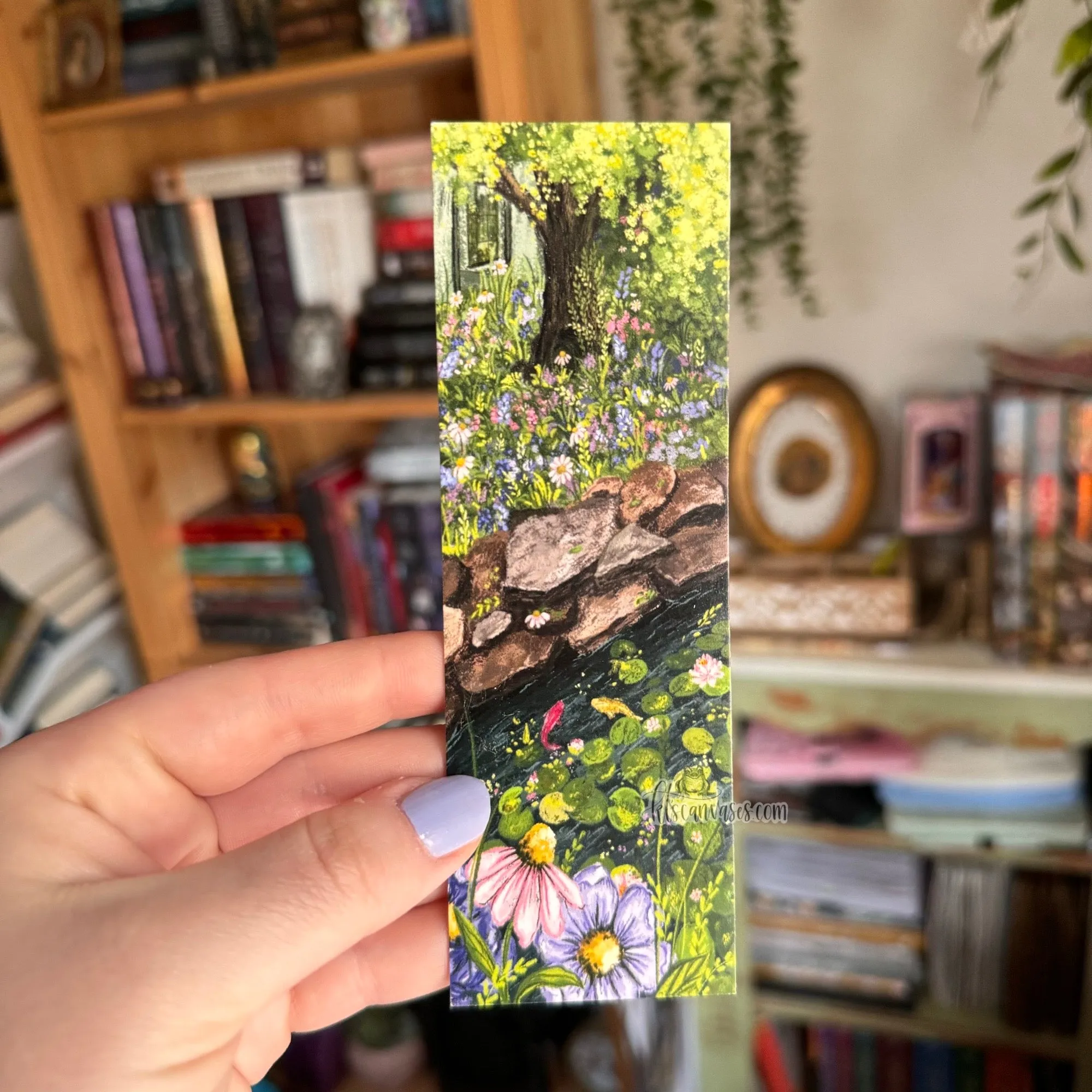 Grandma's Garden Double Sided Bookmark