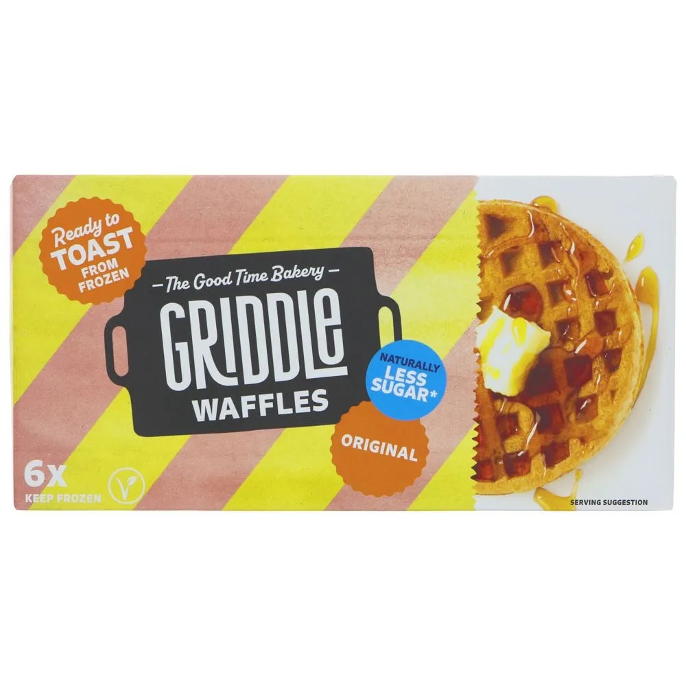 Griddle Wholegrain Waffles 192g