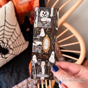 Haunted Library Double Sided Bookmark