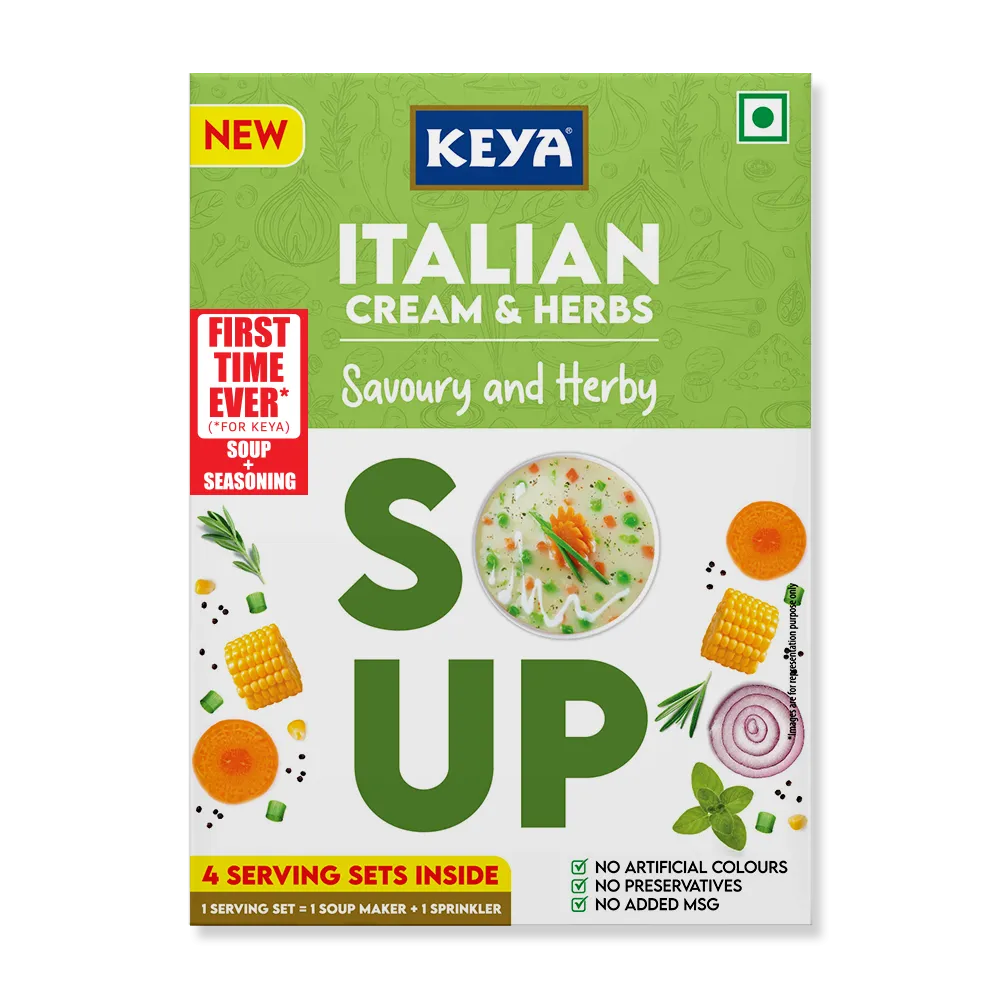 Keya Italian Soup | Cream & Herbs 44g