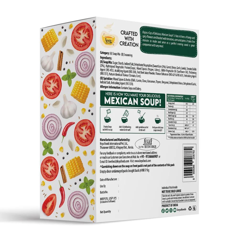 Keya Mexican Soup | Tomato&Corn 52g