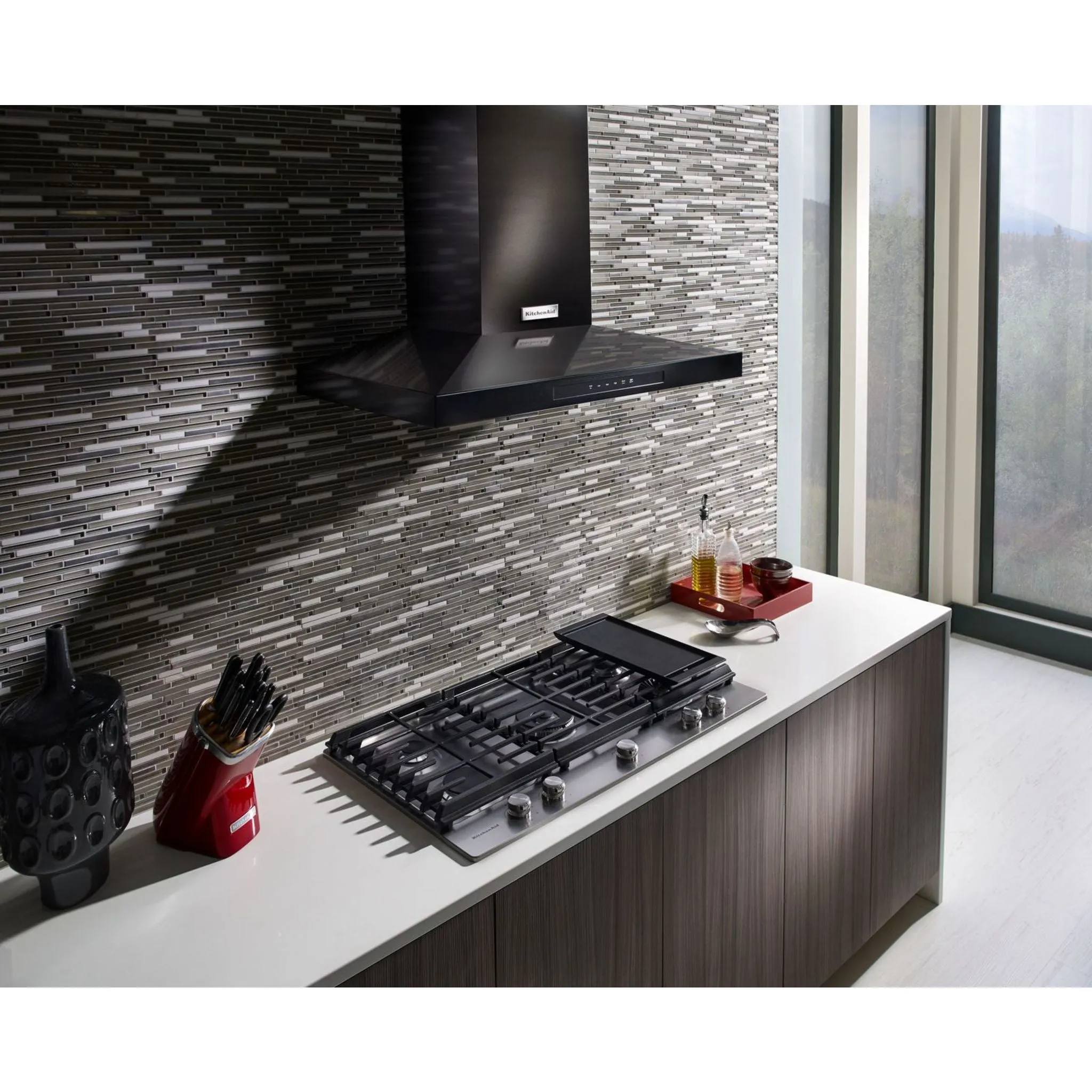 KitchenAid 36" Gas Cooktop (KCGS956ESS) - Stainless Steel