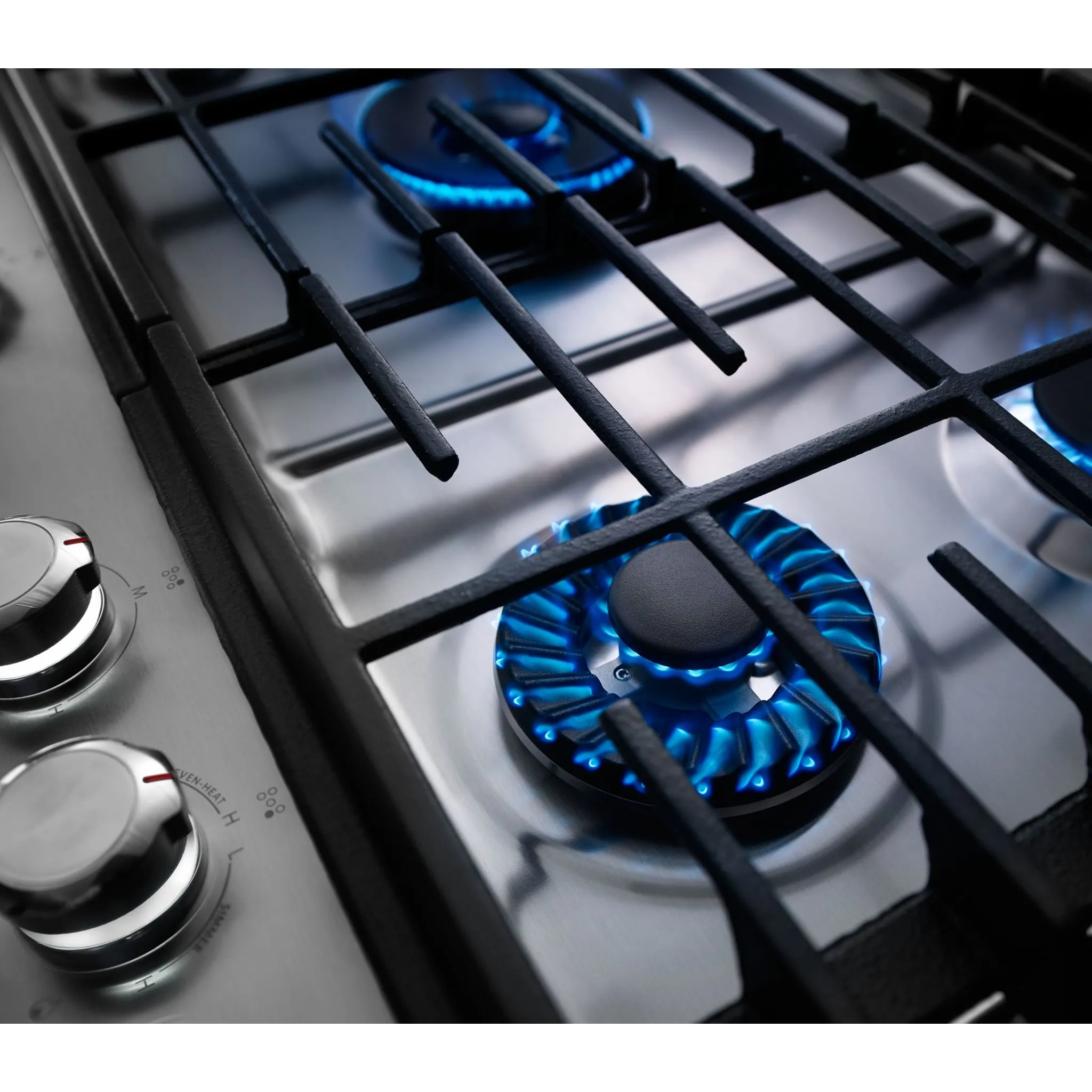 KitchenAid 36" Gas Cooktop (KCGS956ESS) - Stainless Steel