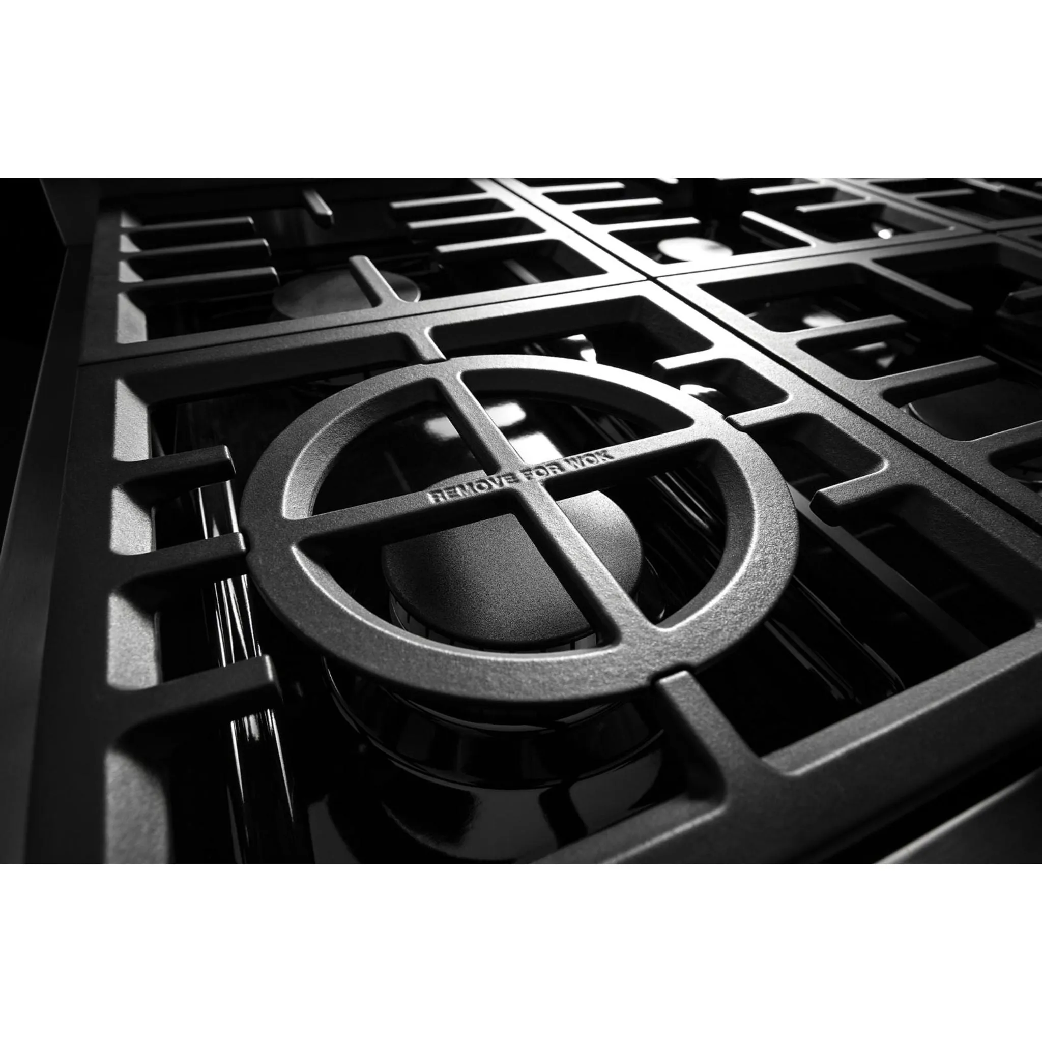KitchenAid  48'' 6-Burner Commercial-Style Gas Rangetop with Griddle (KCGC558JSS)