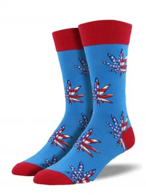 Patriotic Pot Plant Socks (Men's)