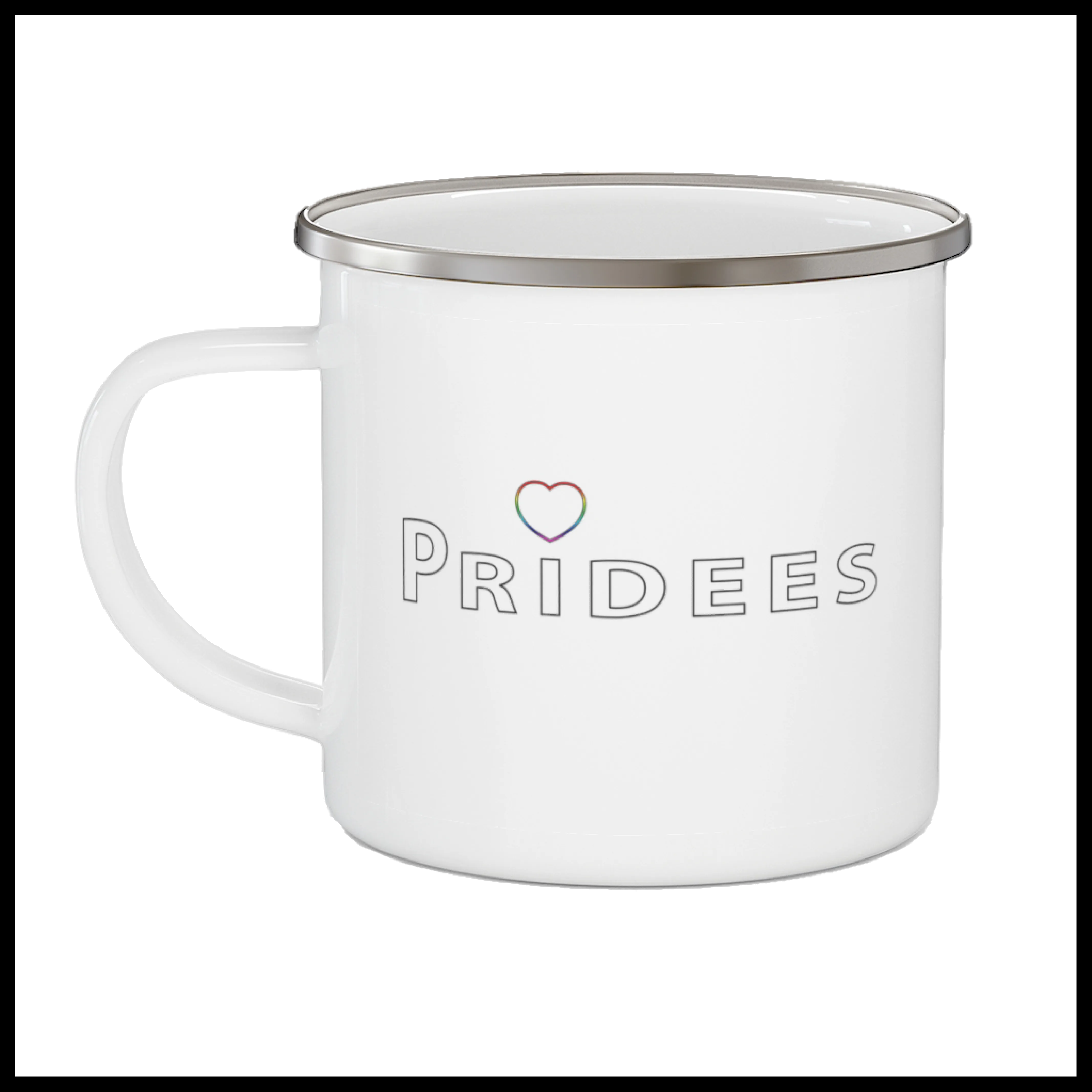 Pridees Enamel Camping Mug