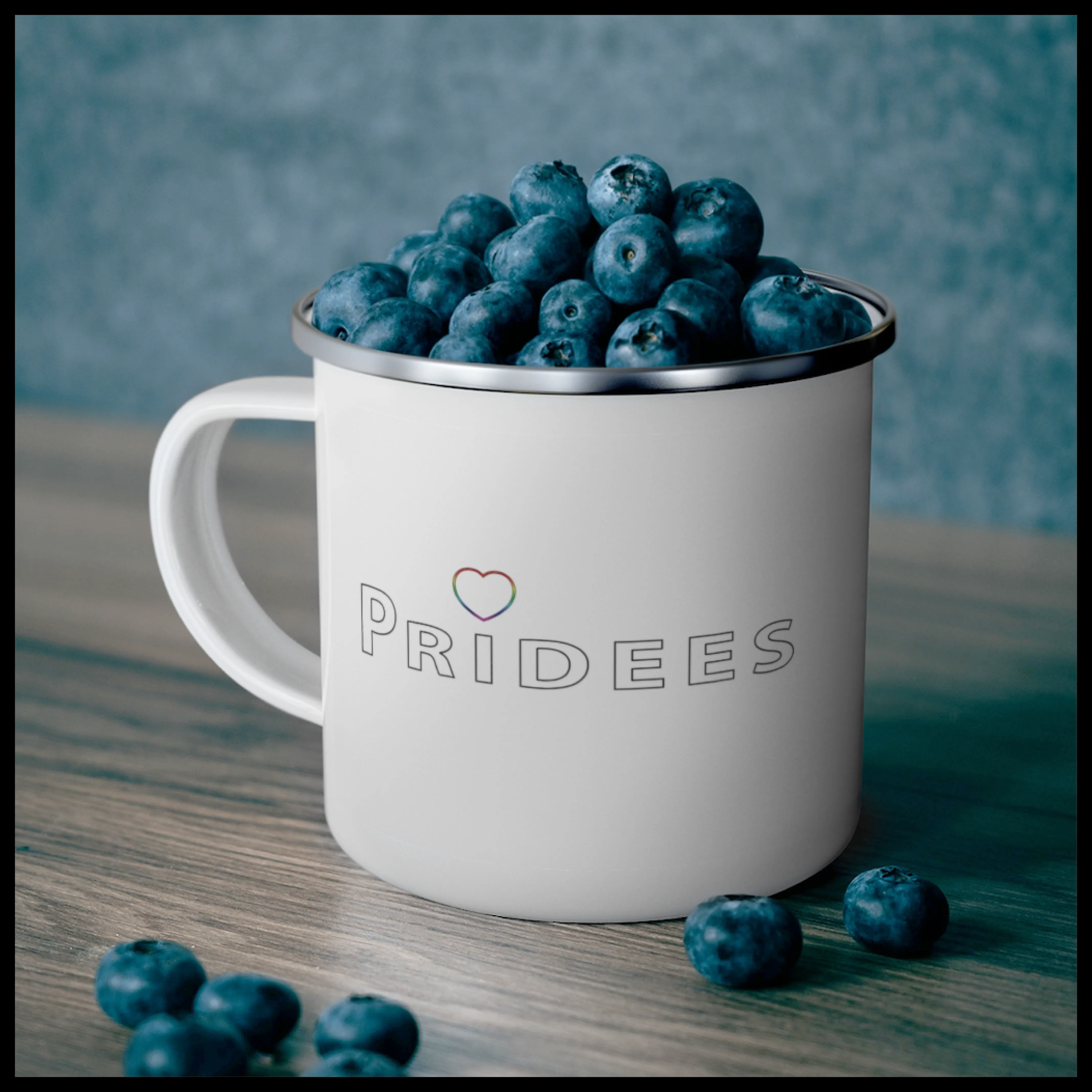 Pridees Enamel Camping Mug