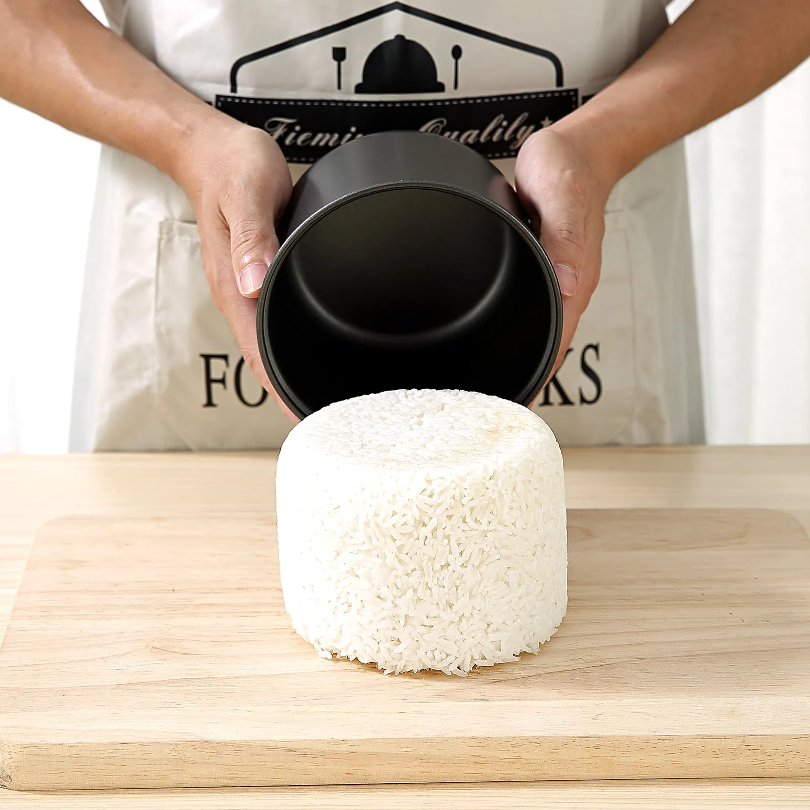 Rice Cooker 1.3 QT One Touch Operation Perfect for Cooking Rice Meat Noodles Soup
