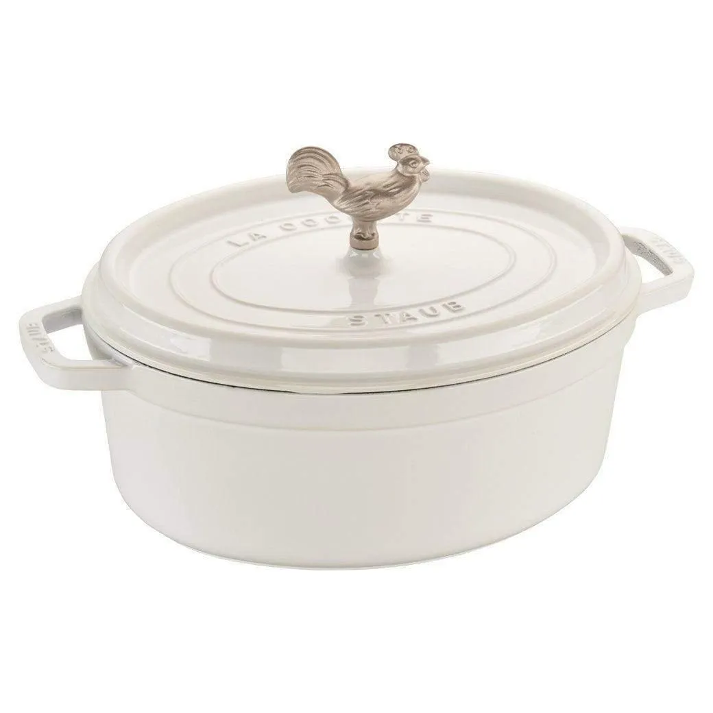 Staub Cast Iron 5.75-qt Coq au Vin Cocotte