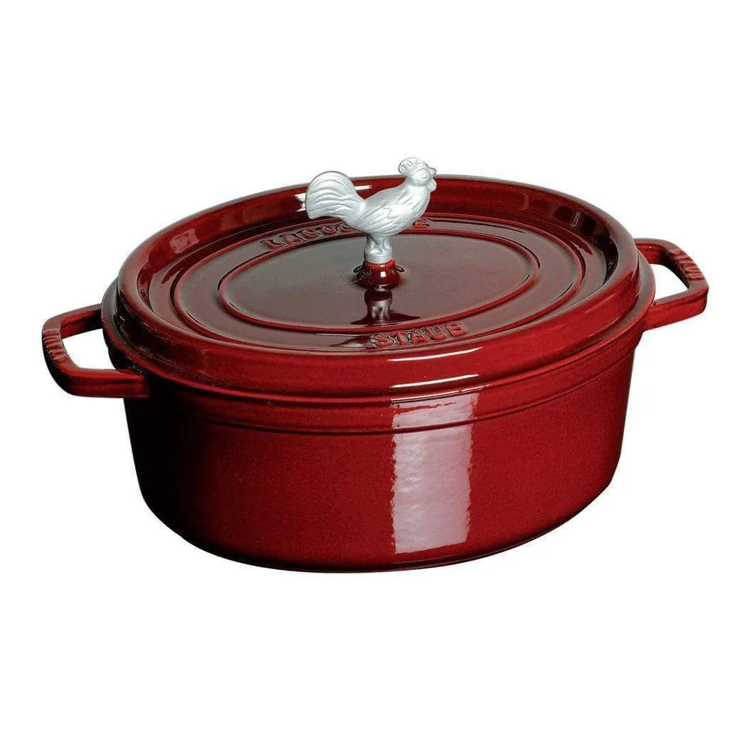 Staub Cast Iron 5.75-qt Coq au Vin Cocotte
