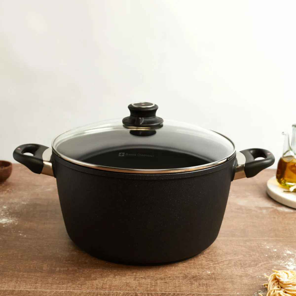 Swiss Diamond XD Classic Induction Casserole with Lid 28cm