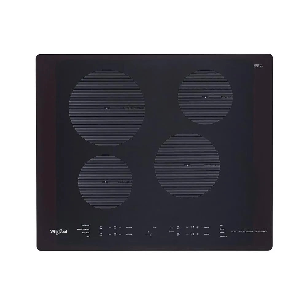 Whirlpool WCI55US4JB 24-Inch Small Space Induction Cooktop